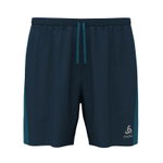 Odlo Laufhose Essential 6inch (ausgezeichnete Bewegungsfreiheit, leicht, Reißverschlusstasche) blau Herren